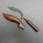 Kujang (kudi) met schede Pencak Silat afk Java, Indonesie, Verzenden