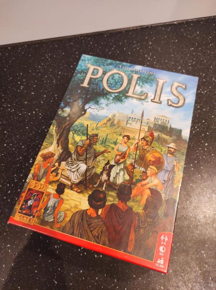 Spel - Polis, Hobby en Vrije tijd, Gezelschapsspellen | Bordspellen, Nieuw, Drie of vier spelers, Vijf spelers of meer, Ophalen of Verzenden