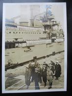 3e Rijk postkaart Hitler in Polen schip Schleswig-Holstein, Verzamelen, Militaria | Tweede Wereldoorlog, Duitsland, Landmacht