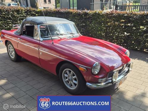 MG MGB Cabriolet 1971 | Route 66 Auctions, Auto's, Oldtimers, Bedrijf, Te koop, Open dak, MG, Benzine, Cabriolet, Handgeschakeld