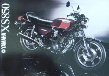 Folder YAMAHA XS 850 1980 beschikbaar voor biedingen