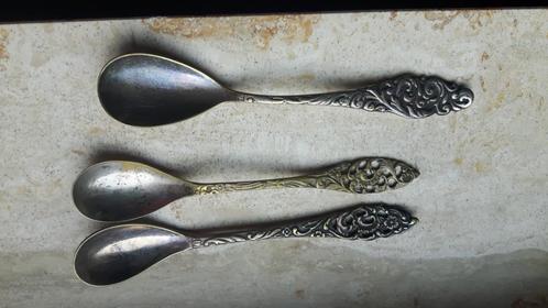 Theelepels, barok, jaren 30, Antiek en Kunst, Antiek | Bestek, Ophalen of Verzenden