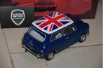 1:18 MINI COOPER S MK1 blue British Kyosho in doos WRH, Verzenden, Zo goed als nieuw, Auto, Kyosho