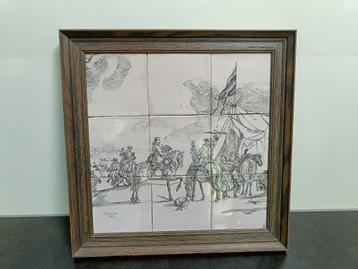 2 tableaus met tegels  beschikbaar voor biedingen