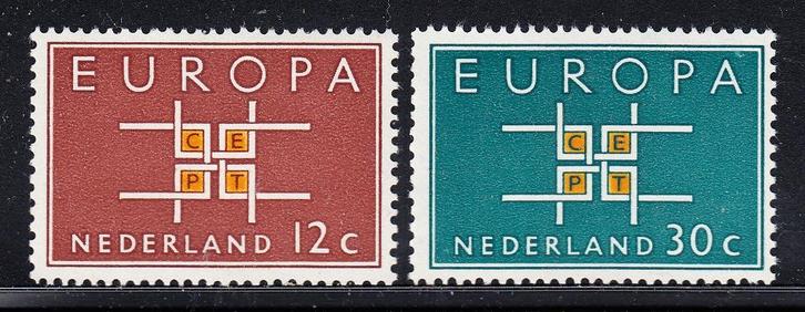 3412 - Nederland nvph 800/801 postfris , Europa CEPT, Postzegels en Munten, Postzegels | Nederland, Postfris, Verzenden