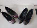 2 x Gabor MAAT 40.5 { 7 G } ballerinas schoenen lage hakken, Kleding | Dames, Schoenen, Verzenden, Zwart, Gabor, Sneakers of Gympen