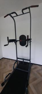 Homefitness Pull up bar & Dipstation, Sport en Fitness, Fitnessmaterialen, Ophalen, Nieuw, Buik, Oprekstang