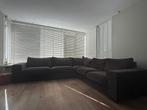 Grote hoekbank UrbanSofa  Velvet, Antraciet (donkerbruin) by, Ophalen, Zo goed als nieuw, Stof