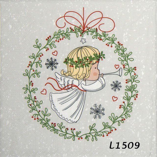 Servetten decoupage/bullet journal – hert – peace L1508, Hobby en Vrije tijd, Knutselen, Nieuw, Materiaal, Verzenden