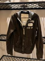 Abercrombie & Fitch bruin vest met capuchon, Ophalen of Verzenden, Zo goed als nieuw, Maat 38/40 (M), Bruin