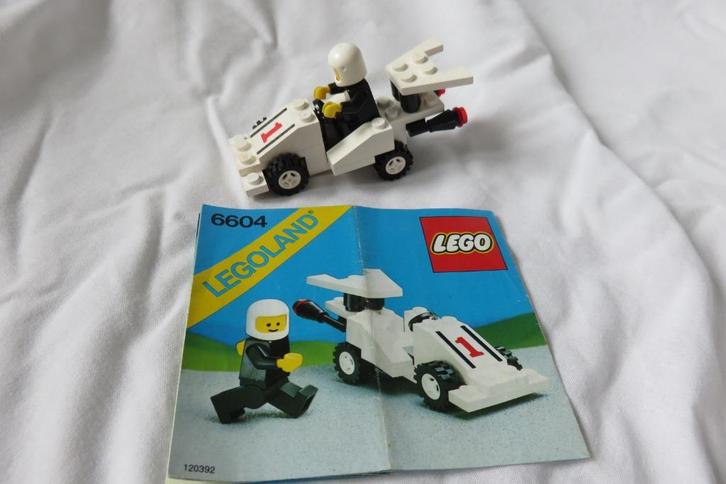 Lego classic town, set 6604 Formula-I Racer, Kinderen en Baby's, Speelgoed | Duplo en Lego, Gebruikt, Lego, Complete set, Ophalen of Verzenden