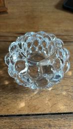 Waxine licht houder Orrefors kristal, Antiek en Kunst, Antiek | Glas en Kristal, Ophalen of Verzenden
