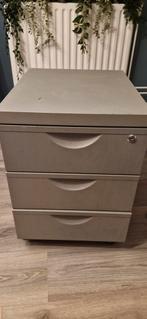Metalen ladenblok op wielen, Huis en Inrichting, Kasten | Ladekasten, Ophalen, Minder dan 50 cm, Gebruikt, 3 of 4 laden
