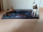 His masters voice platen houder, Antiek en Kunst, Antiek | Tv's en Audio, Ophalen of Verzenden