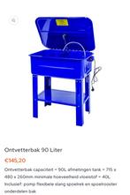 Ontvetterbak 90 Liter / Nieuw / Voorraad, Auto diversen, Autogereedschap, Ophalen, Nieuw