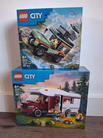 LEGO City 60447 & 60454 - Nieuw in doos! beschikbaar voor biedingen
