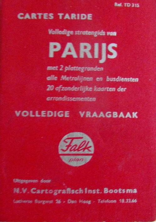 Volledige stratengids van Parijs, Boeken, Reisgidsen, Zo goed als nieuw, Europa, Ophalen of Verzenden