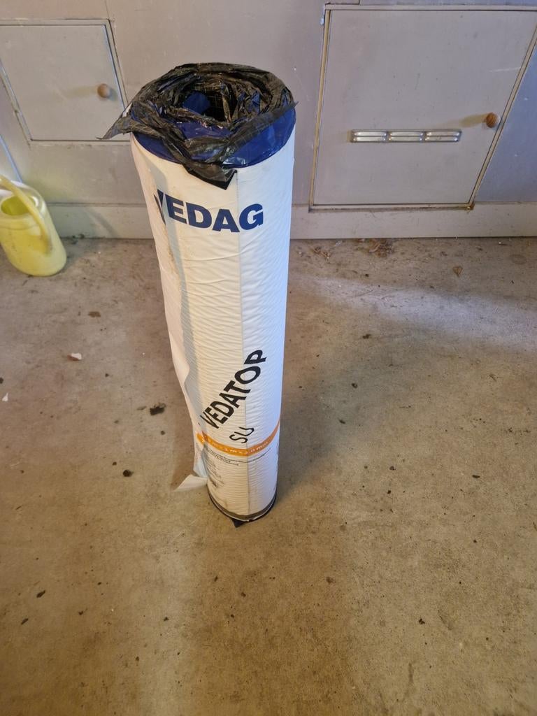 Zk dakbedekking onderlaag meer rollen beschikbaar, Overige materialen, Zwart, Nieuw, Ophalen of Verzenden