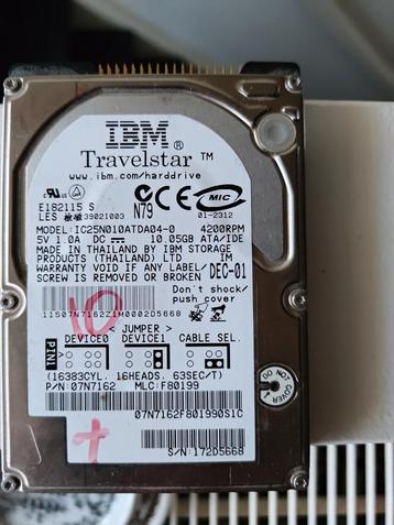 IBM Travelstar 10GB HDD - IDE beschikbaar voor biedingen
