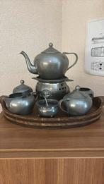 Tinnen theeservies, Antiek en Kunst, Ophalen