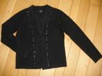 HEMA vest zwart met pailletten maat M, Maat 38/40 (M), Zwart, Ophalen of Verzenden, Zo goed als nieuw