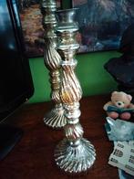 Vintage grote kandelaar van Riverdale + kleinere ZGAN, Ophalen of Verzenden, Zo goed als nieuw
