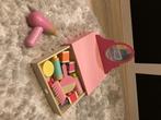 Houten Make-up setje, Kinderen en Baby's, Speelgoed | Houten speelgoed, Overige typen, Gebruikt, Ophalen of Verzenden