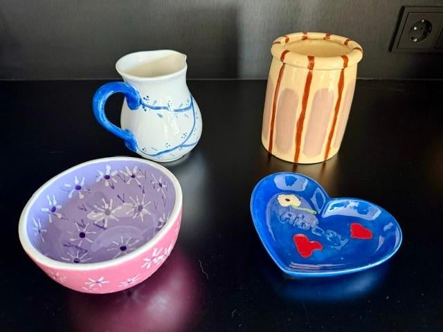 Exclusieve handgeschilderde keramiek, Ophalen, Keramiek, Overige typen, Nieuw