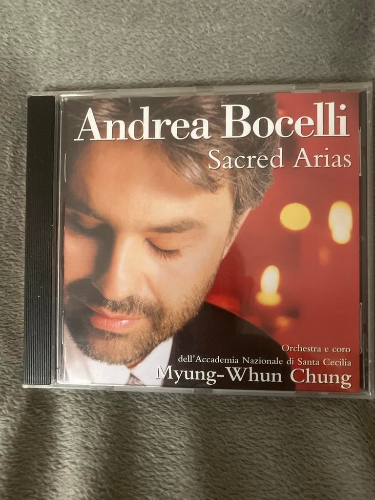 Andrea Bocelli - Sacred Arias CD, Ophalen of Verzenden, Modernisme tot heden, Gebruikt, Vocaal