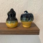 Vintage keramische appel en peer peper- en zoutstel, Ophalen of Verzenden