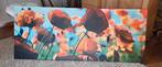 Foto op canvas klaprozen 140cm x 57 cm, Huis en Inrichting, Woonaccessoires | Schilderijen, Tekeningen en Foto's, Ophalen, 125 cm of meer