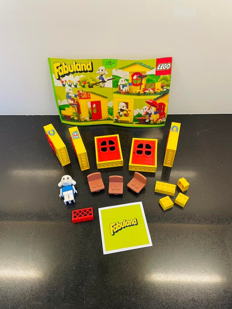 Lego Fabuland 3654 | The Cottage Parts, Ophalen of Verzenden, Zo goed als nieuw