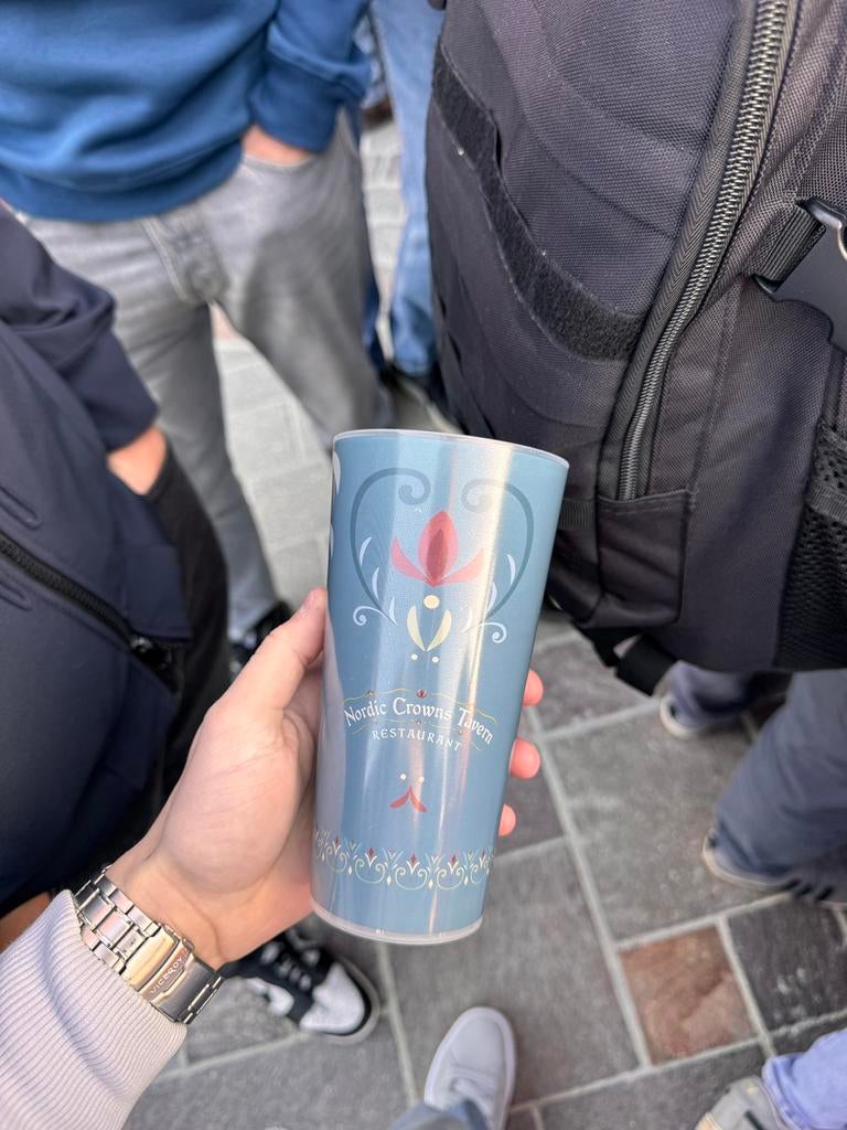 Disneyland Paris Frozen Pre Opening Beker, Ophalen, Overige figuren, Nieuw