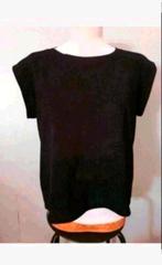 Mango zwart top, Kleding | Dames, Tops, Mango, Zwart, Ophalen of Verzenden, Zo goed als nieuw