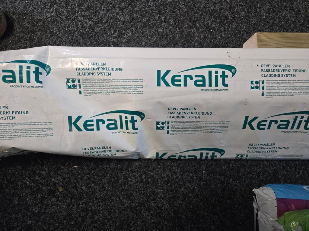 Nieuw keralite grijs, Doe-het-zelf en Verbouw, Platen en Panelen, Ophalen of Verzenden, Nieuw