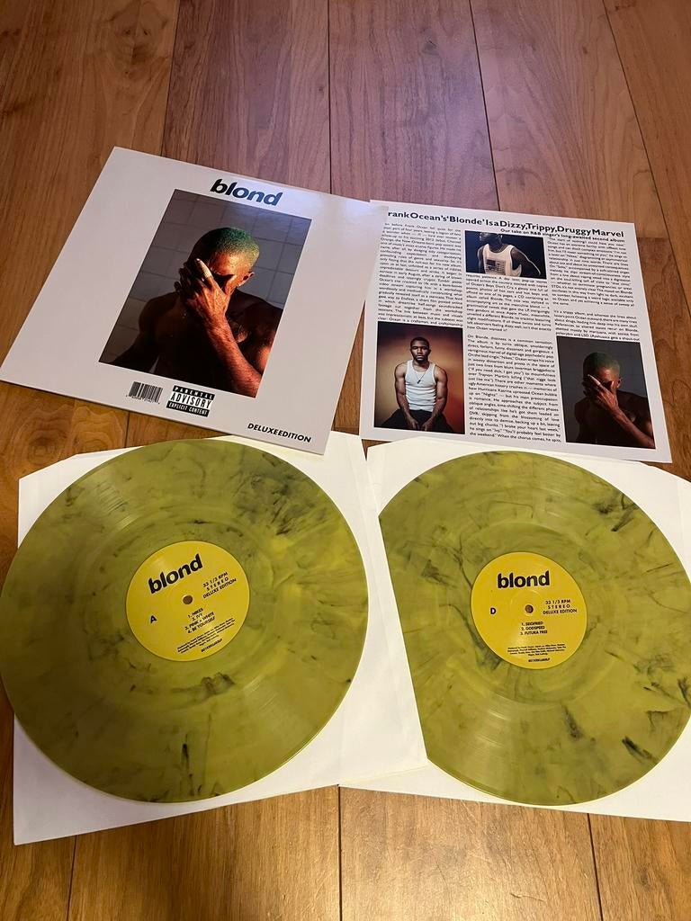 Frank Ocean Blonde vinyl LP Deluxe Edition, Cd's en Dvd's, Vinyl | Hiphop en Rap, 2000 tot heden, Geseald, Ophalen of Verzenden