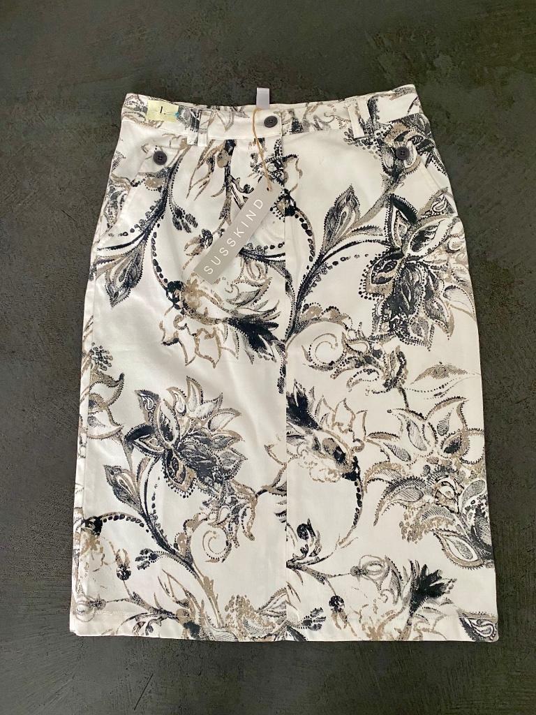 i191 Maat S=36: Diverse nieuwe rokken Susskind rok wit/beige, Kleding | Dames, Rokken, Wit, Nieuw, Ophalen of Verzenden, Knielengte