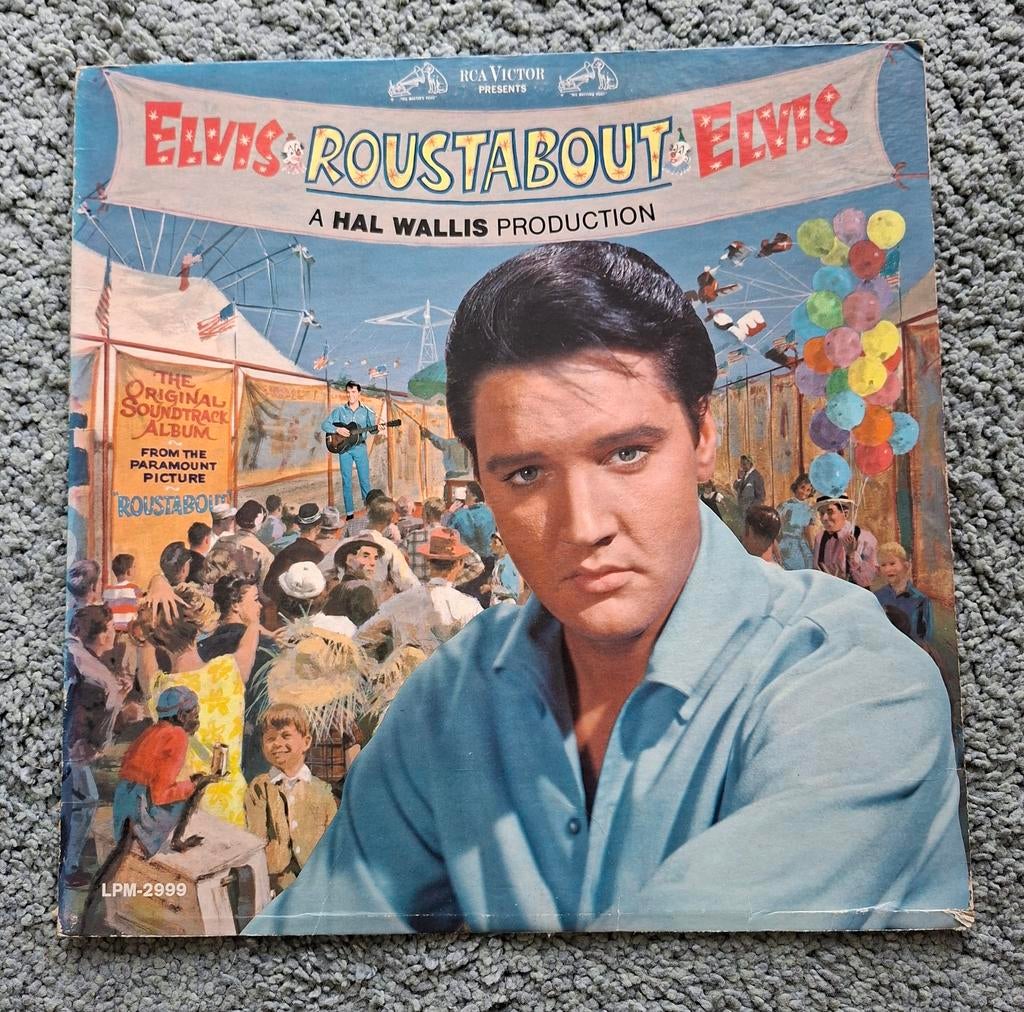 LP Elvis 'Roustabout', Verzenden, Gebruikt, Overige formaten