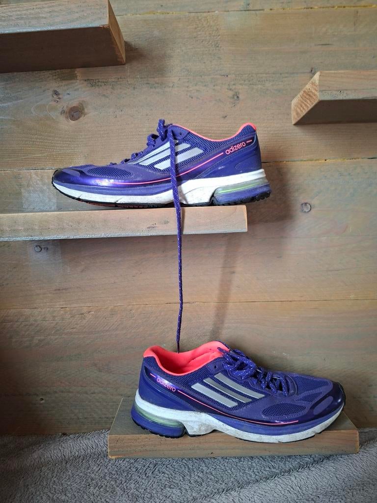 🌈 2 x Adidas dames hardloopschoenen maat 38,5, Adidas, Hardloopschoenen, Ophalen of Verzenden, Zo goed als nieuw