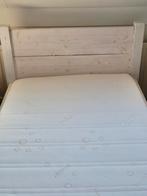 Zelf gemaakt steigerhouten bed met Hastings matras, Ophalen, Gebruikt, 90 cm, Eenpersoons