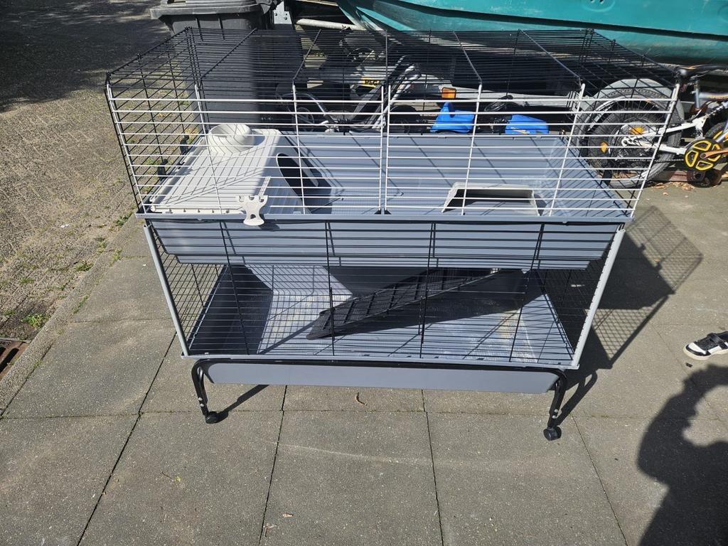 Konijnenhok / Cavia hok / Hok / Ren, Dieren en Toebehoren, Ophalen, 90 cm of meer, Hok, Konijn