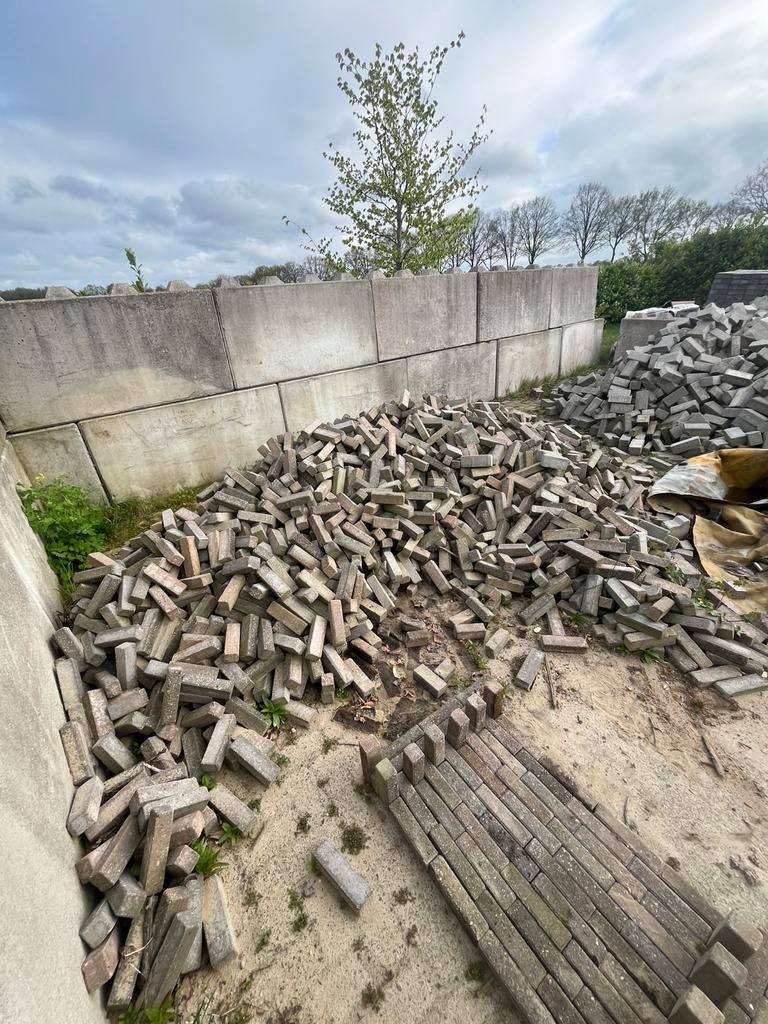 partij waaltjes, Ophalen of Verzenden, Gebruikt, Beton, Klinkers