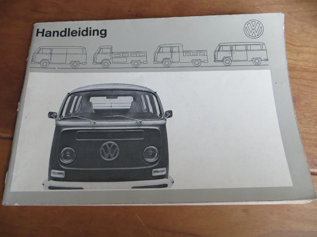 Instructieboek Volkswagen Transporter T2 1970, zeer mooi!, Ophalen of Verzenden
