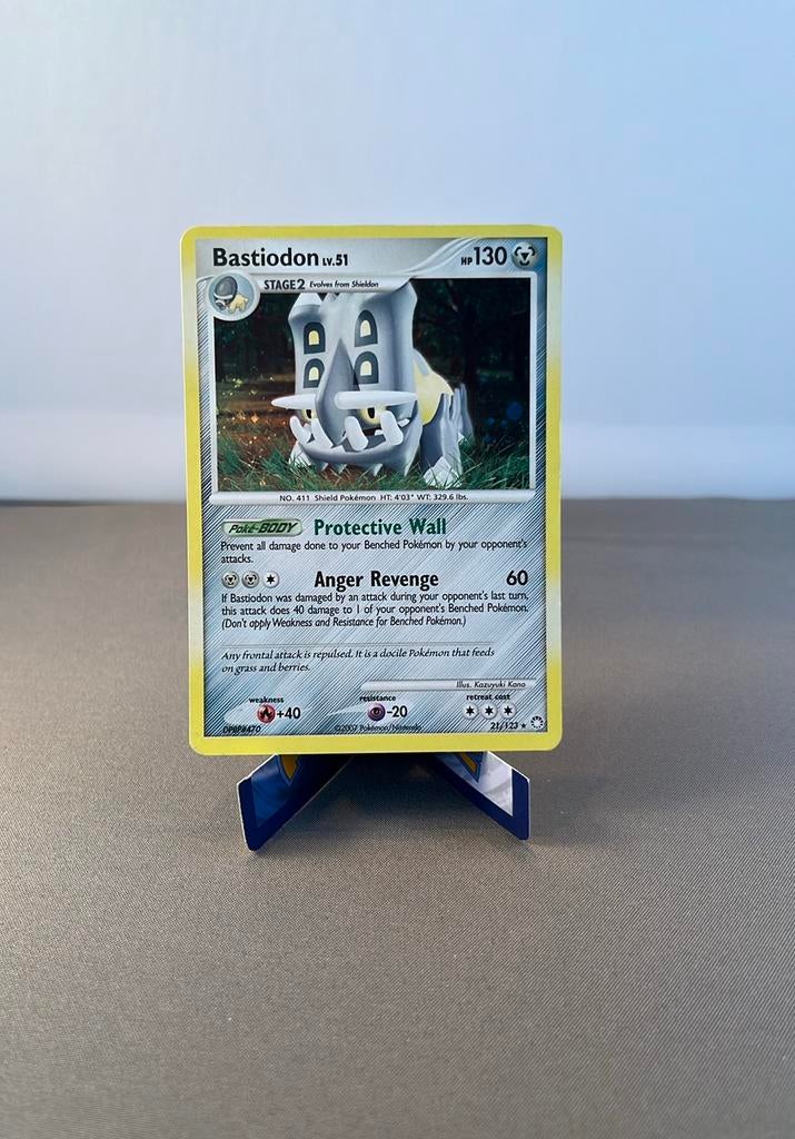 Bastiodon Lv.51 (MT 21) Mysterious Treasures (holo), Ophalen of Verzenden, Zo goed als nieuw, Losse kaart