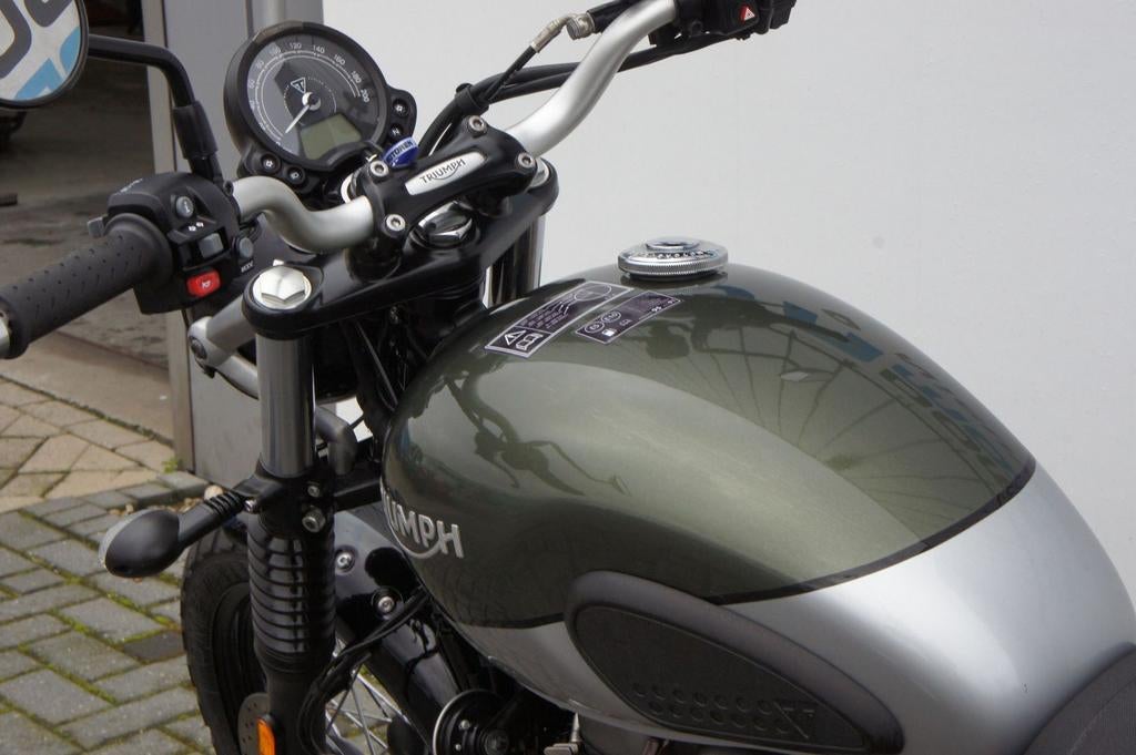 TRIUMPH STREET SCRAMBLER (bj 2021), Motoren, Motoren | Triumph, 2 cilinders, Motorrijbewijs A, Bedrijf, Meer dan 35 kW