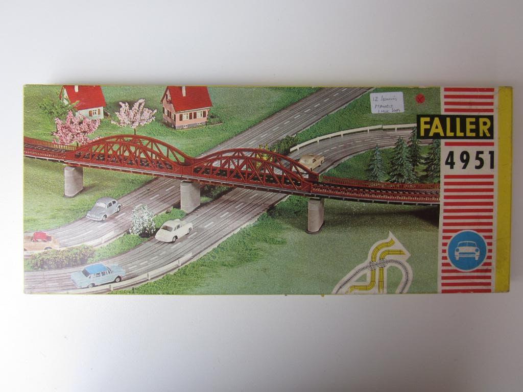 Faller 4951 Brug, Ophalen of Verzenden, Gelijkstroom of Wisselstroom, Brug, Tunnel of Gebouw, Overige merken