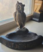 Vintage Uiltje Sigaren asbak met uil figuur, Verzamelen, Ophalen of Verzenden, Gebruikt