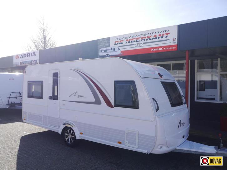 Bürstner Averso Top 460 TS, Caravans en Kamperen, Caravans, Bedrijf, tot en met 4, 1000 - 1250 kg, Rondzit, Bürstner, Frans bed