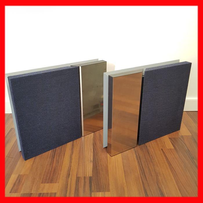 Beovox 3000 Panel Mondriaan Speakers, Zo goed als nieuw, 60 tot 120 watt, Front, Rear of Stereo speakers, Ophalen
