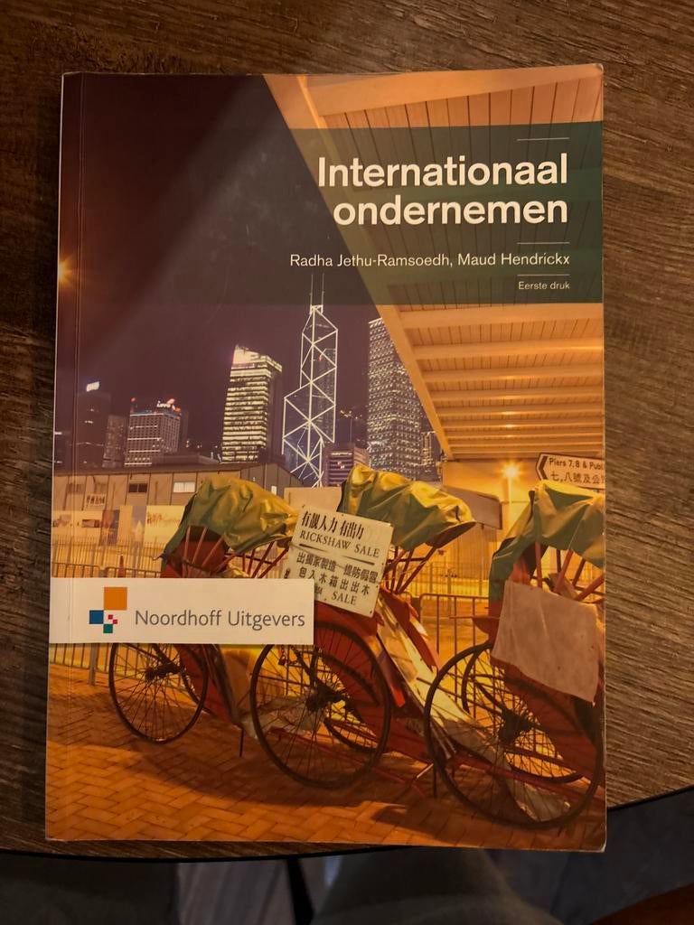 Internationaal ondernemen, een inleiding, Boeken, Ophalen of Verzenden, Zo goed als nieuw, Radha Jethu-Ramsoedh; Maud Hendrickx